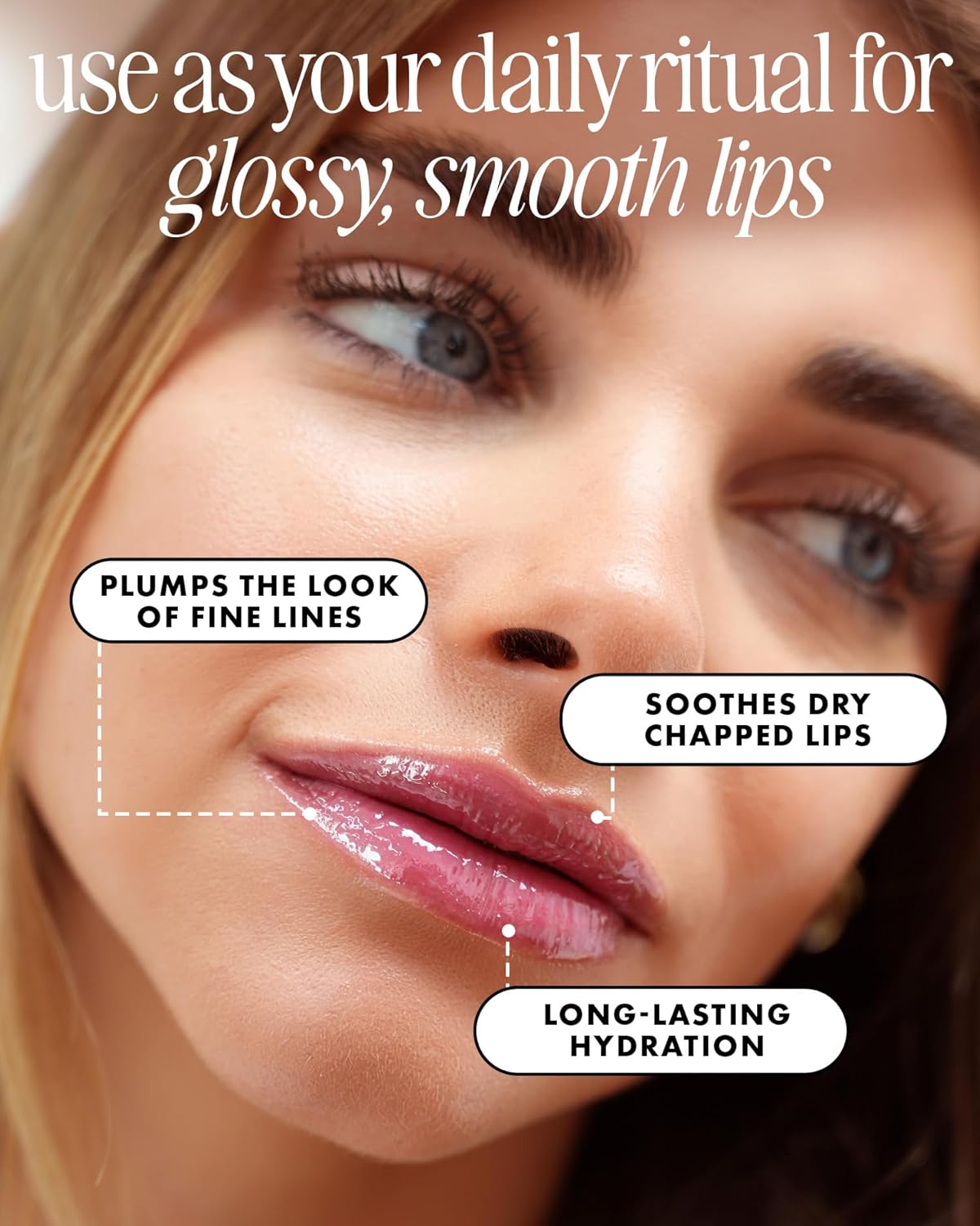 Truly Beauty Hydrating Lip Gloss - High Shine Tinted Formula with Hyaluronic Acid, Jojoba Oil & Shea Butter | Moisturizing Lip Care