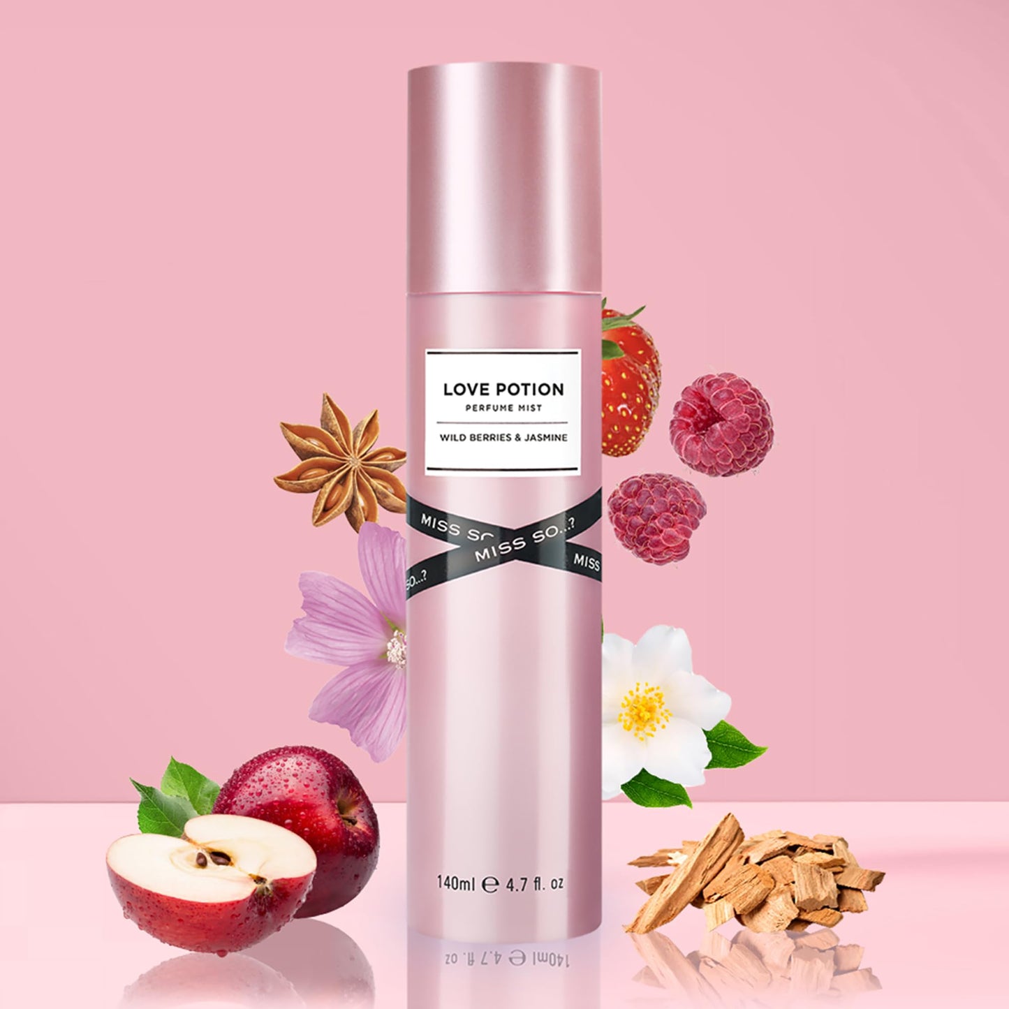 So...? Love Potion Perfume Mist - Woody Floral Body Spray for Women - Perfect Gifts for Women - Perfume for Women with 6-Hour Wear - 4.7 oz