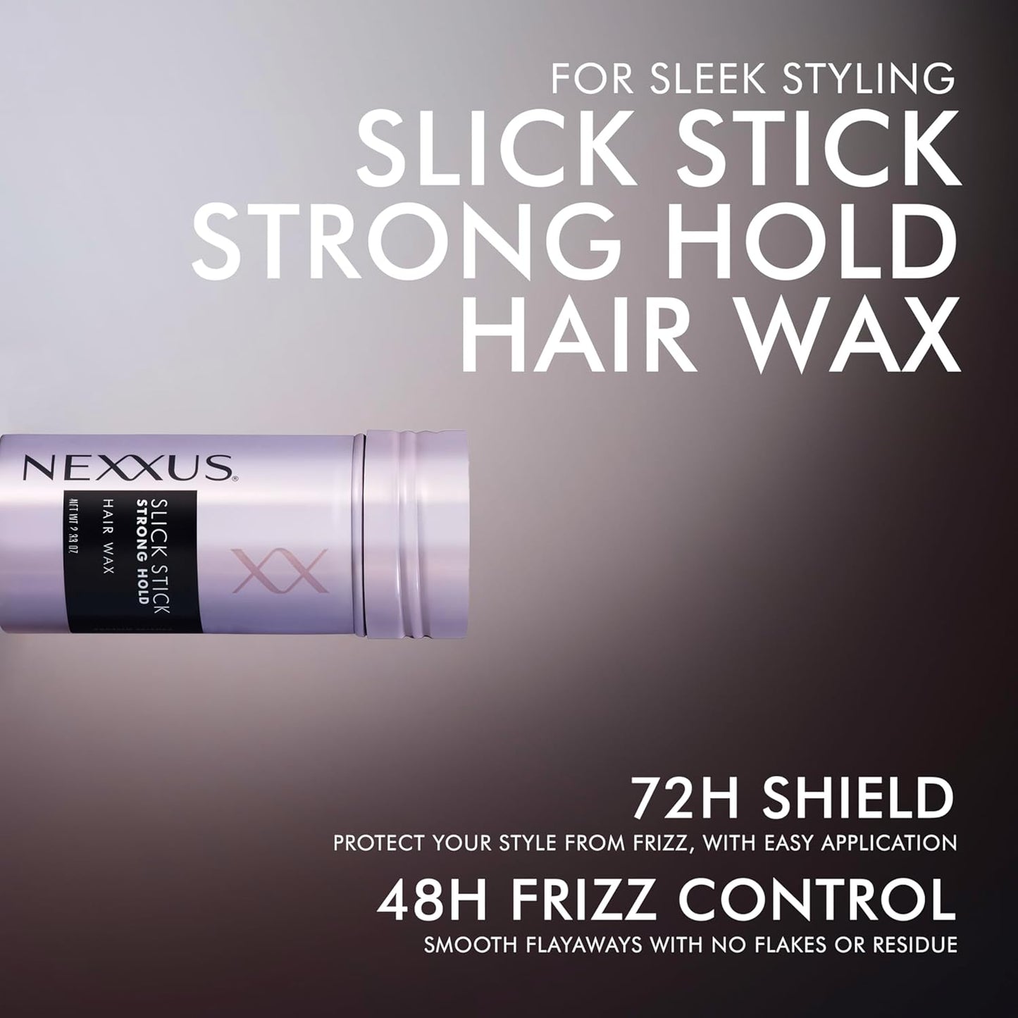 Nexxus Hair Wax Stick - Strong Hold Styling Slick Stick with Styleprotect Technology | 2.33 oz