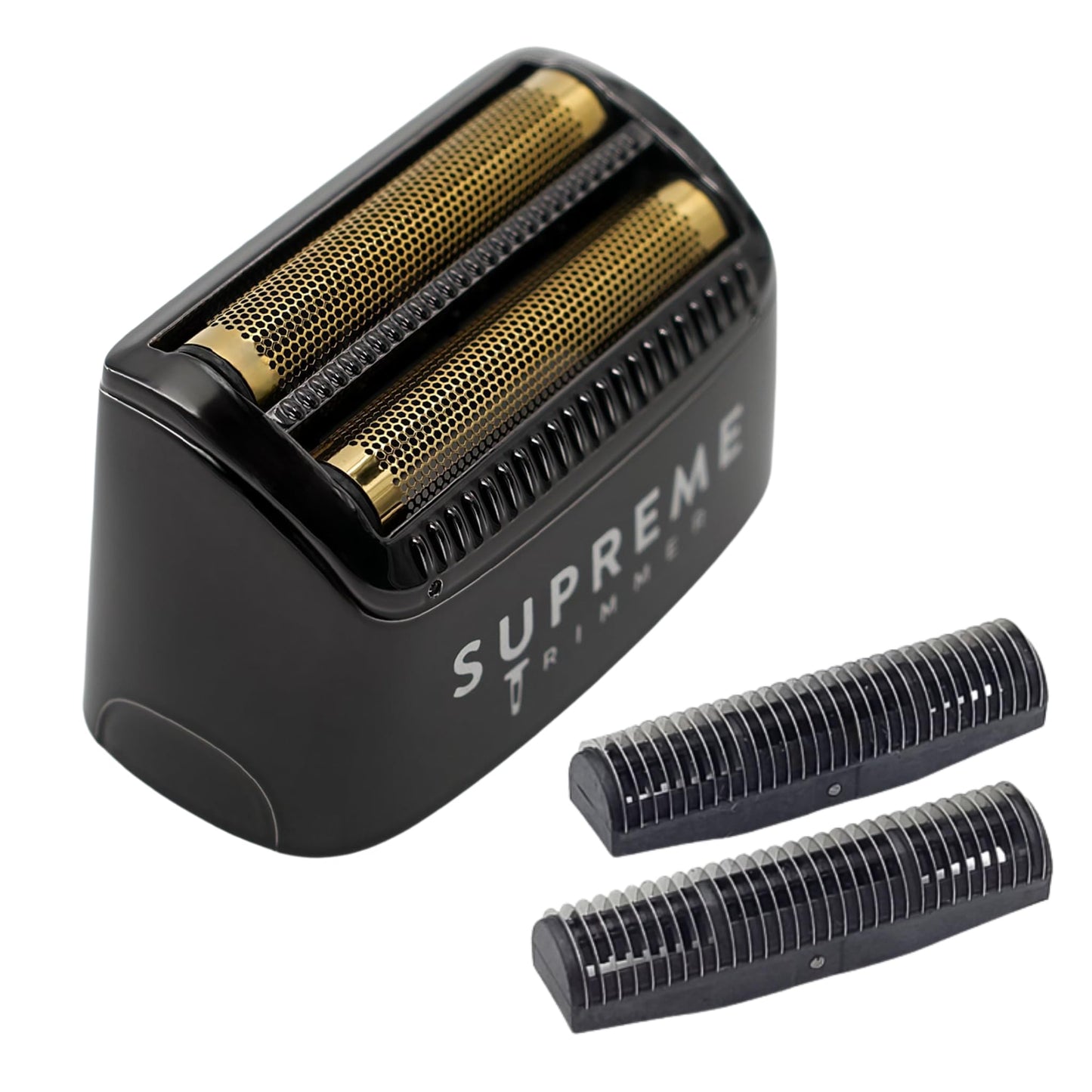 Supreme Trimmer Replacement Foil & Cutter SB55 | Hypoallergenic Foil for Crunch Lite STF600 | Black