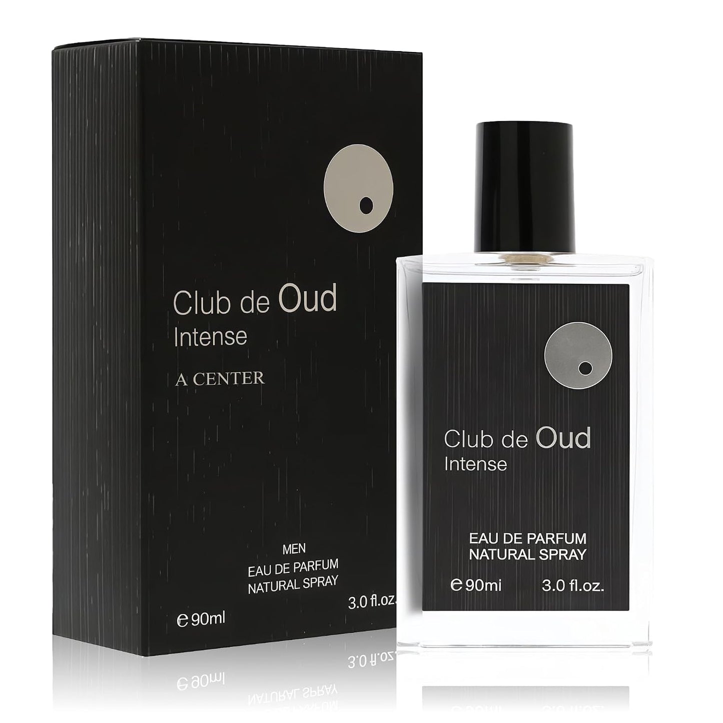 A CENTER Cologne for Men - 3.4 Fl Oz Alcohol-Free Eau de Toilette Spray | Bergamot, Amber & Vanilla Fragrance