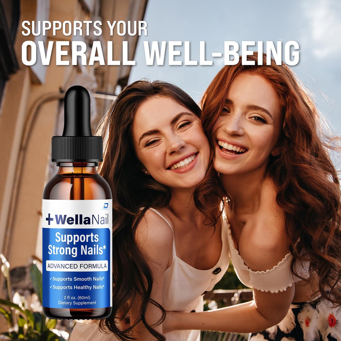 WellaNail Drops – Support Advanced Formula Liquid Formula (2 Pack – 2 Month Supply)