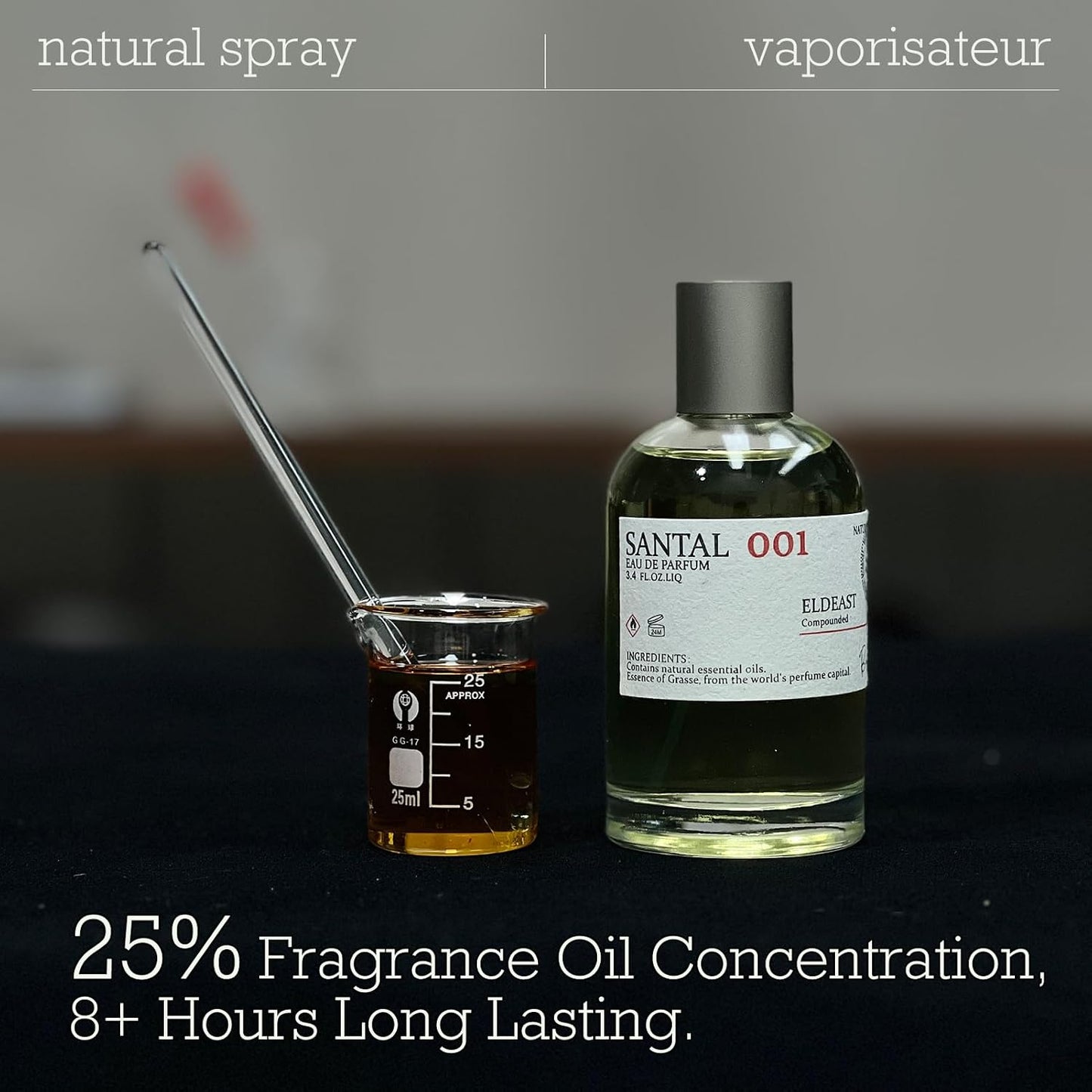 Matcha 012 Perfume - Unisex Oriental Fragrance with Matcha Tea, Fig & Cedar | 3.4 oz / 100 ml