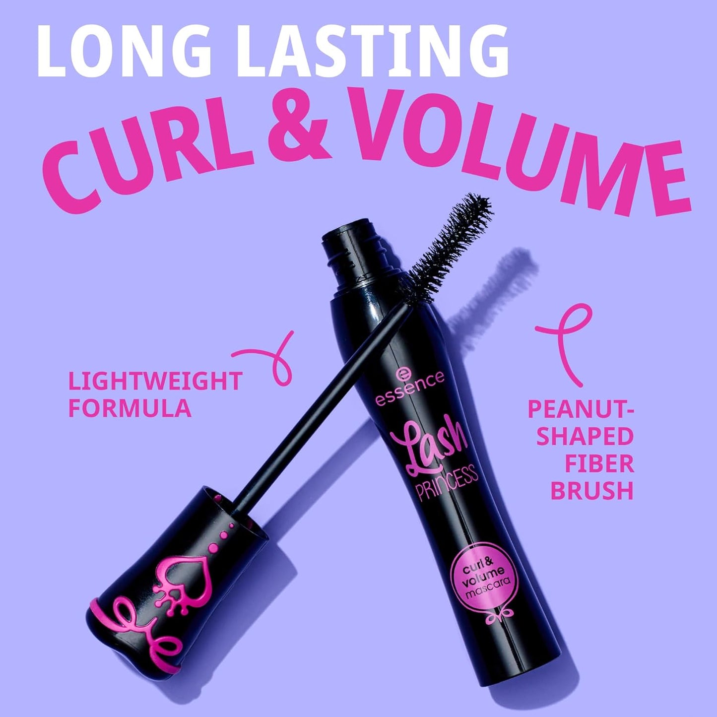 Lash Princess Waterproof Mascara & Curl Mascara Bundle | Long-Lasting Volume & Definition