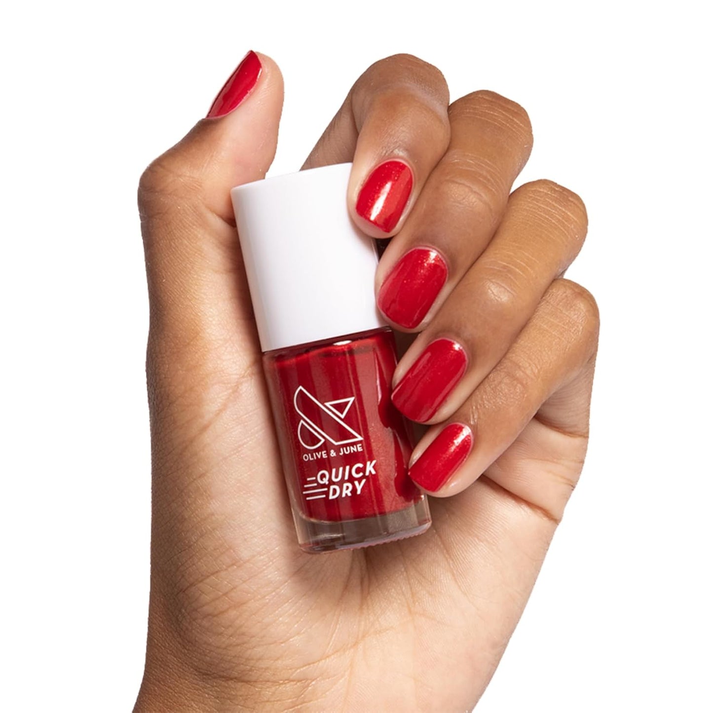 Quick Dry Summer Nail Polish - Vegan, Cruelty-Free | Charming Periwinkle Shimmer | Lasts Up to 5 Days