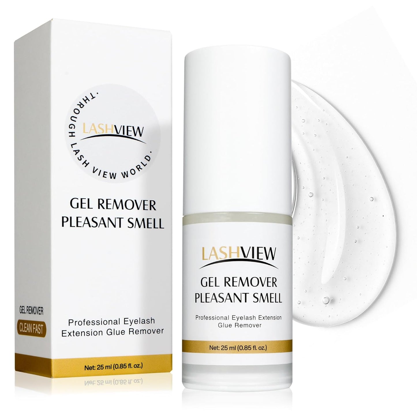 Sensitive Lash Remover Gel for Lash Extensions - Clear 15ml | Gentle Formula for Easy Removal