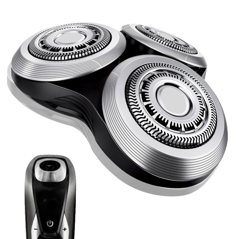 Upgrade SH90 Replacement Shaver Heads Compatible with Philips Norelco Series 9000 (S9000) Shavers Replacement Heads with Backet