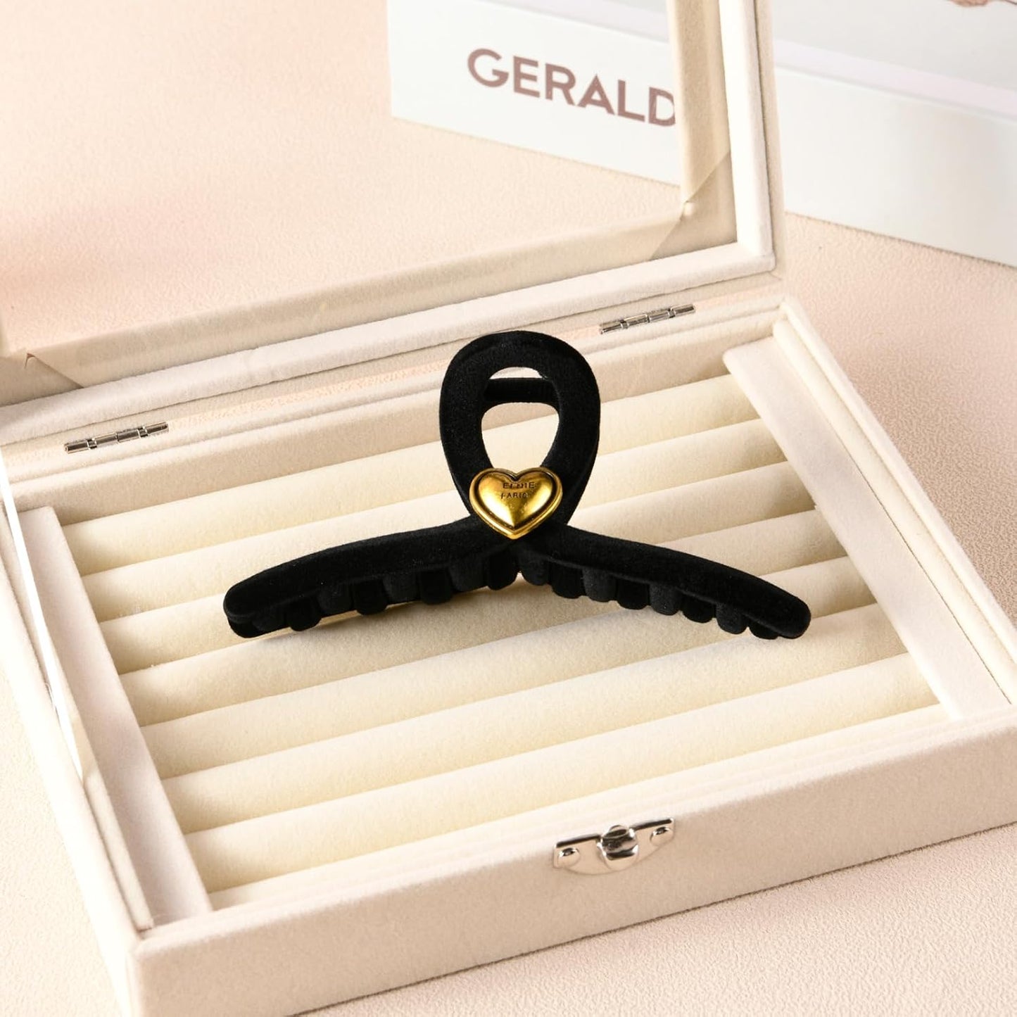 Luxury Velvet Claw Clips for Thick Hair - Large 4.7 Inch Hair Accessories for Women & Girls
