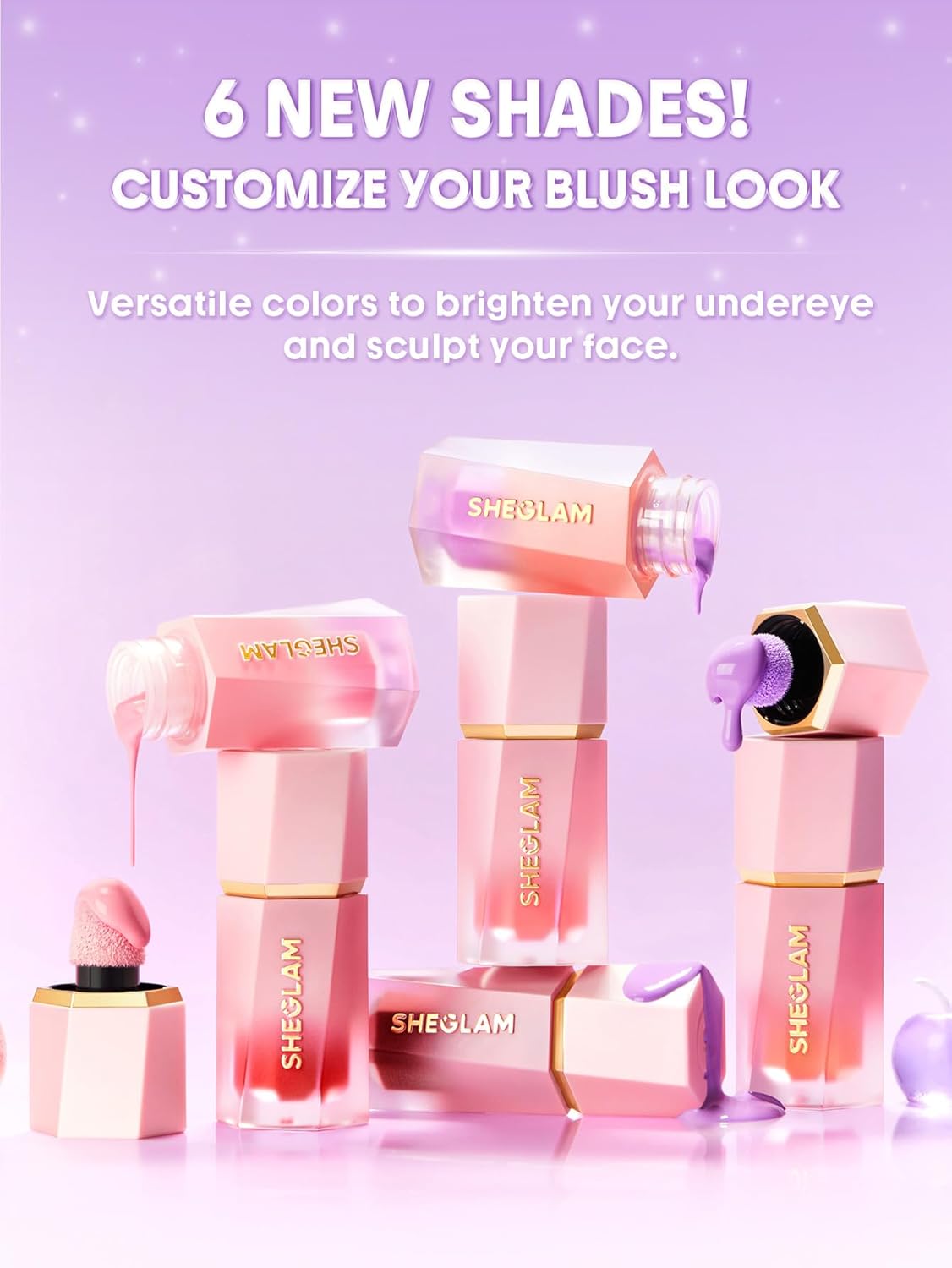Color Bloom Liquid Blush - Lilac Dream | Long-Lasting, Buildable Formula for Flawless Cheeks