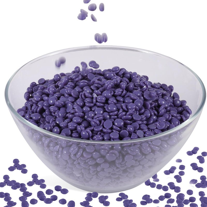 Wax Beads Bulk - 3.3lb Wax Beans Supplies for Esthetician - Professinal Painless Waxing for Face, Upper Lip, Bikini, Leg, Women Natural Melting Kit - Hypoallergenic Hard Wax Beads Bulk