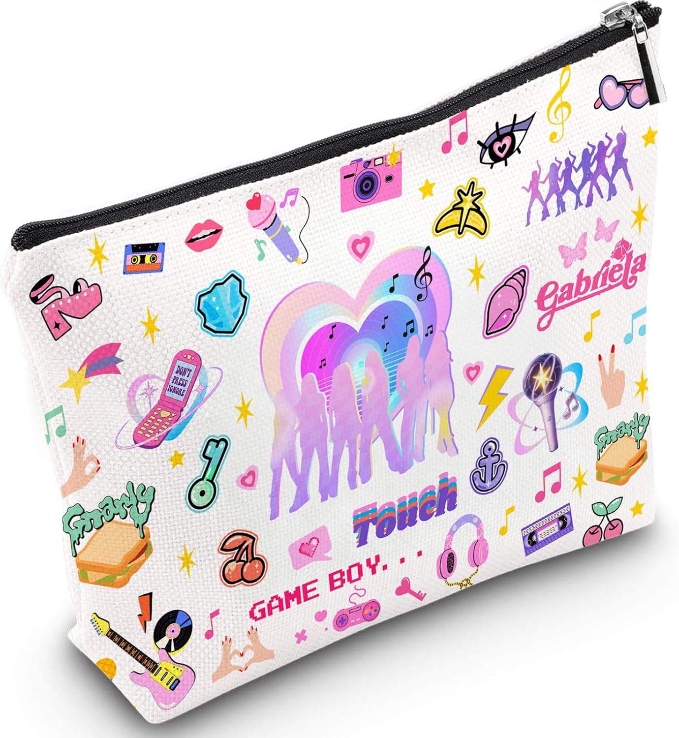 Katsyee K-Pop Makeup Bag - Stylish Cosmetic Organizer for Fans | Perfect Gift for Women