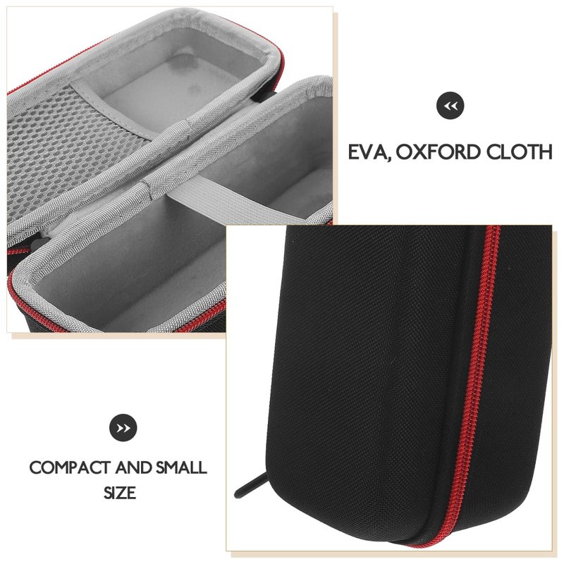 NOLITOY Portable Razor Protective Cover Travel Case with Eva and Oxford Cloth Compact Razor Storage Bag for Shaving Accessories and Men S Electric Shavers