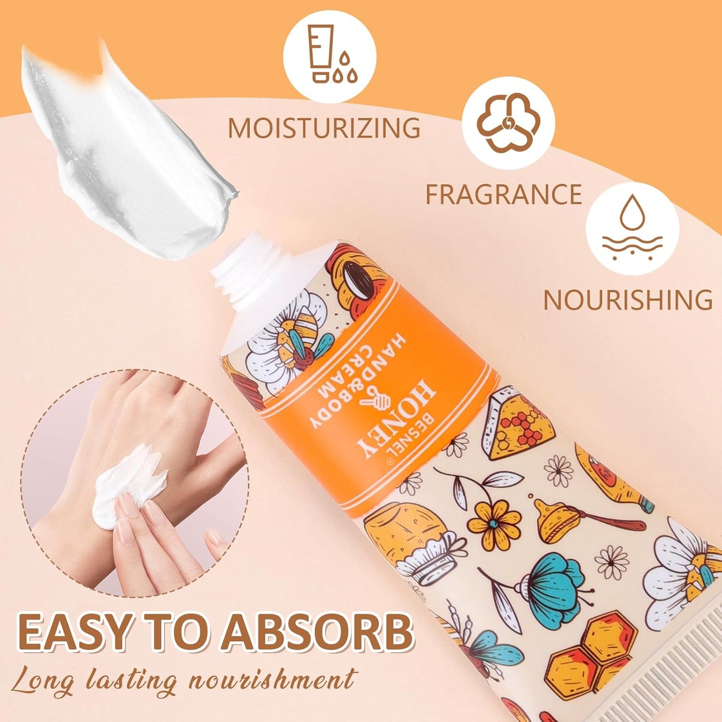 Hand Cream Gift Set - 12 Pack Mini Moisturizing Lotion for Dry Hands | Ideal Teacher Appreciation & Birthday Gifts