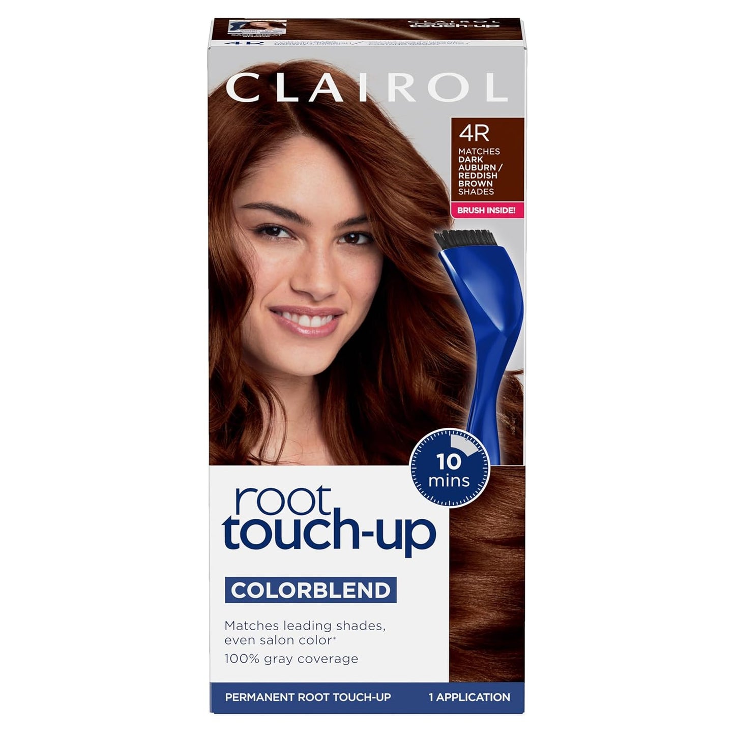 Clairol Root Touch-Up Permanent Hair Dye - 5 Medium Brown | 100% Gray Coverage, Easy Brush Application