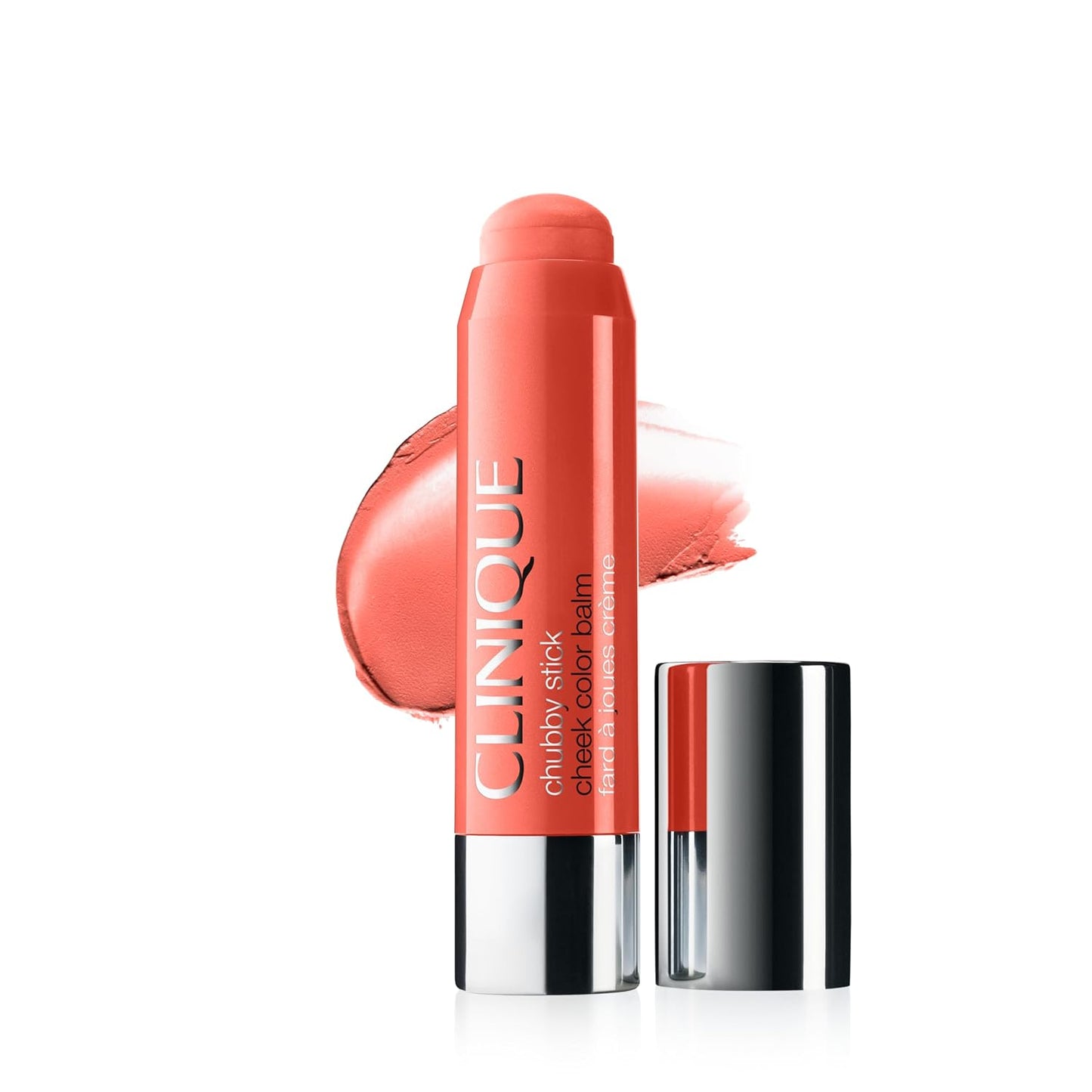 Clinique Chubby Cream Blush Stick - Long-Lasting Cheek Colour Balm for Healthy Glow | Travel-Friendly