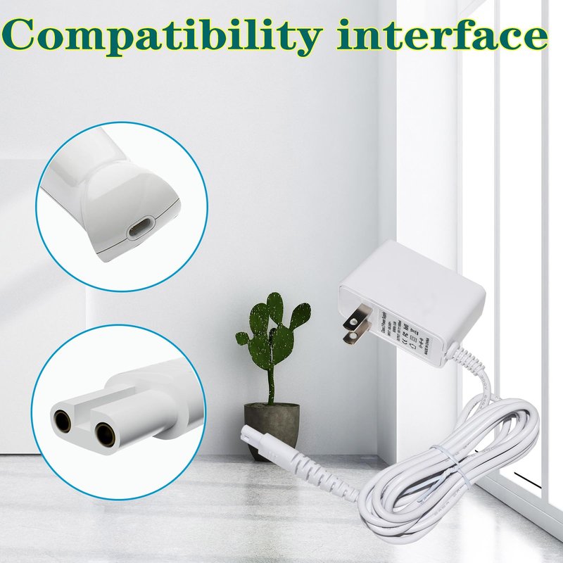 10 Volt Power Cord Adapter Charging Cable，for HV-270 Magic Wand Rechargeable Charger,Charger Adapter Compatible with Magic Wand Hitachi Rechargeable Cordless Massager HV-270