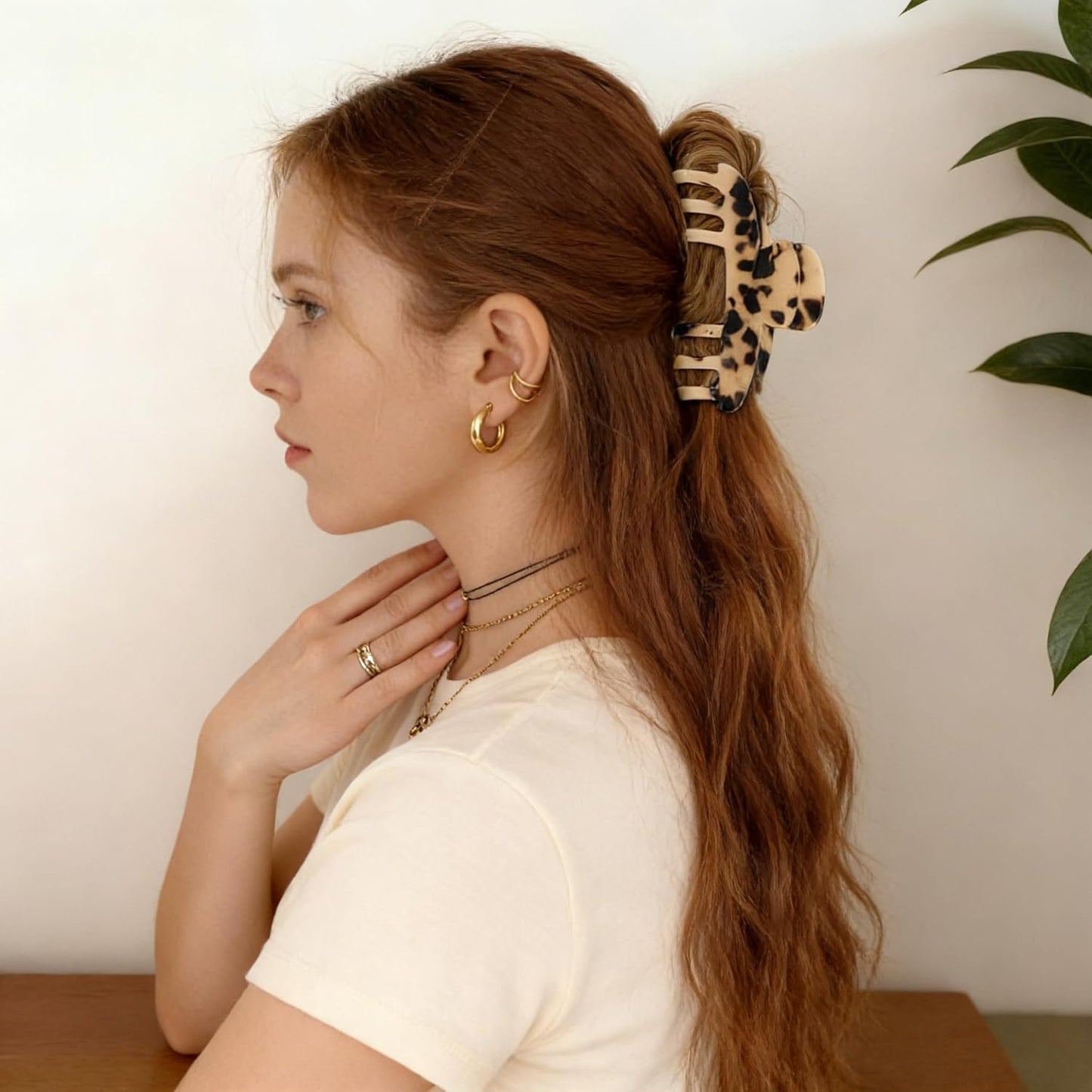 Hair Claw Clips - Non-Slip Acetate Clips for Baseball Caps | Durable Grip Hair Accessories for Women & Girls