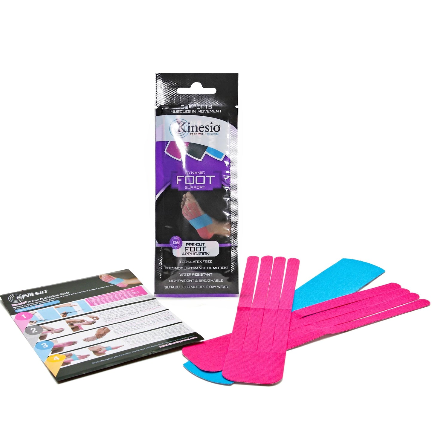 Kinesio 0850989002287 Pre-Cut Application Foot Tape