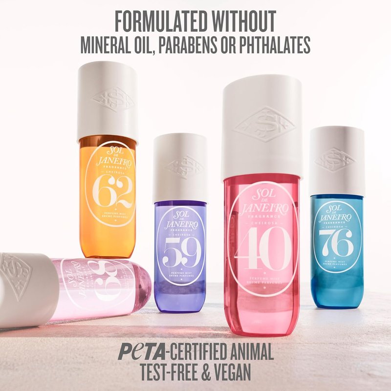 Cheirosa Hair & Body Fragrance Mist Set - Full & Travel Size Duo | 8.1 & 3 fl oz