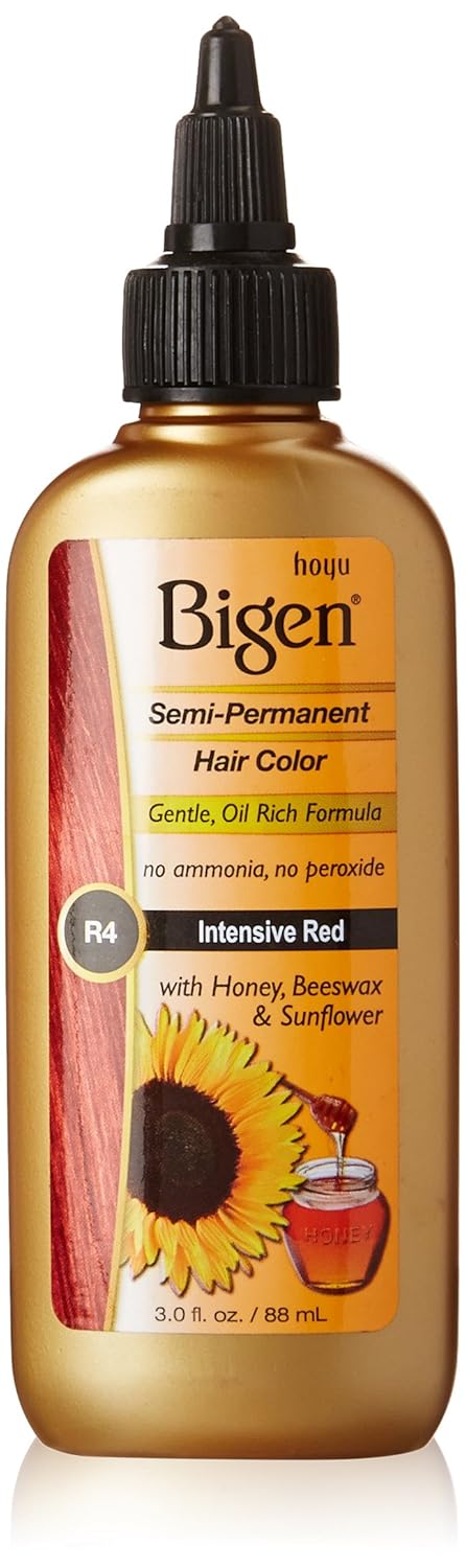Bigen Semi-Permanent Hair Color - Rich Amber Shade, 3 oz | Long-Lasting Color & Shine