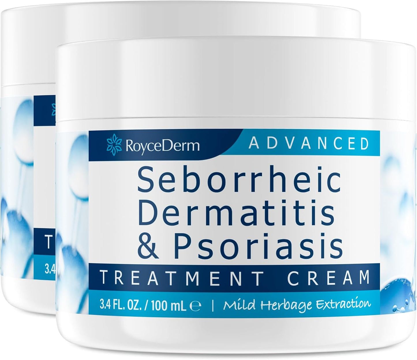 Seborrheic Dermatitis & Psoriasis Treatment Set - Scalp Therapy Cream, Shampoo & Conditioner for Itching, Flaking Relief | 3-Piece System