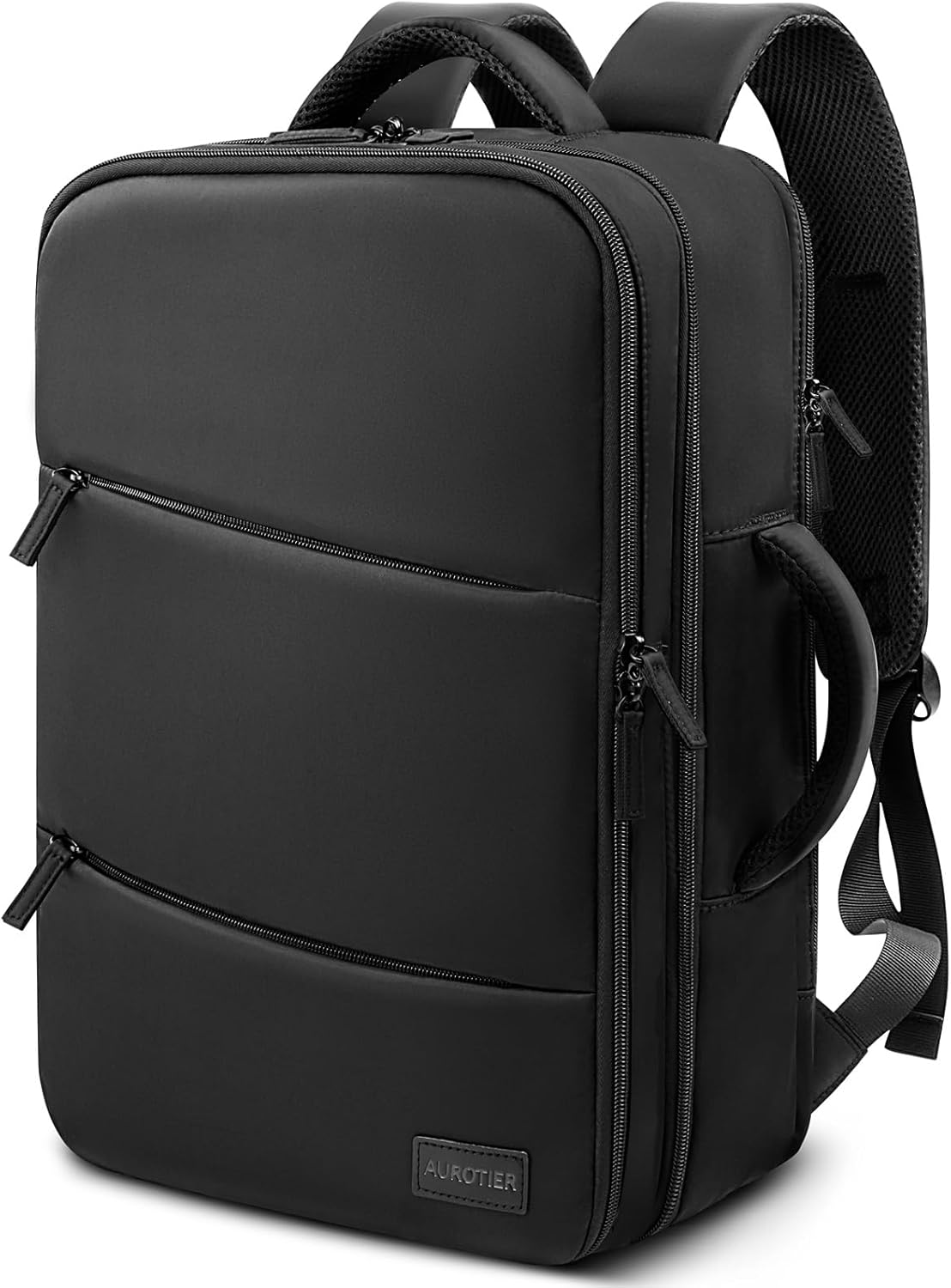 Barber Bag - Insulated Pocket Portable Backpack for Clippers & Supplies | Water-Resistant Black Hairstylist Case