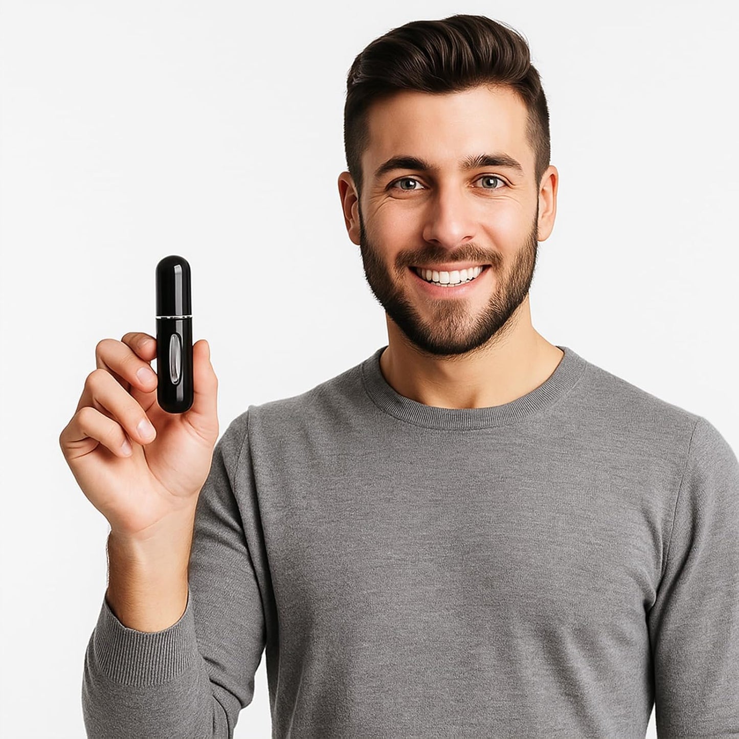 Refillable Perfume Atomizer Spray Bottles - 12 Pack Mini Cologne Sprayers | TSA Approved 5ml for Travel & Home Use