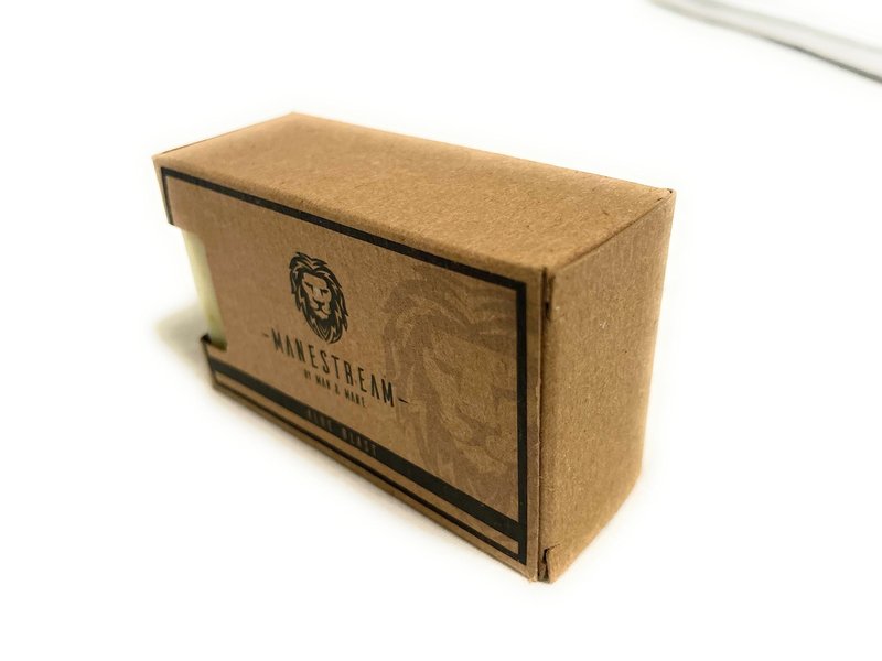 MAN & MANE Manestream Long Lasting, Mild Scented Aloe Vera Calendula Bar with Coconut, Olive, Palm and Essential Oils - Natural Handmade Soap