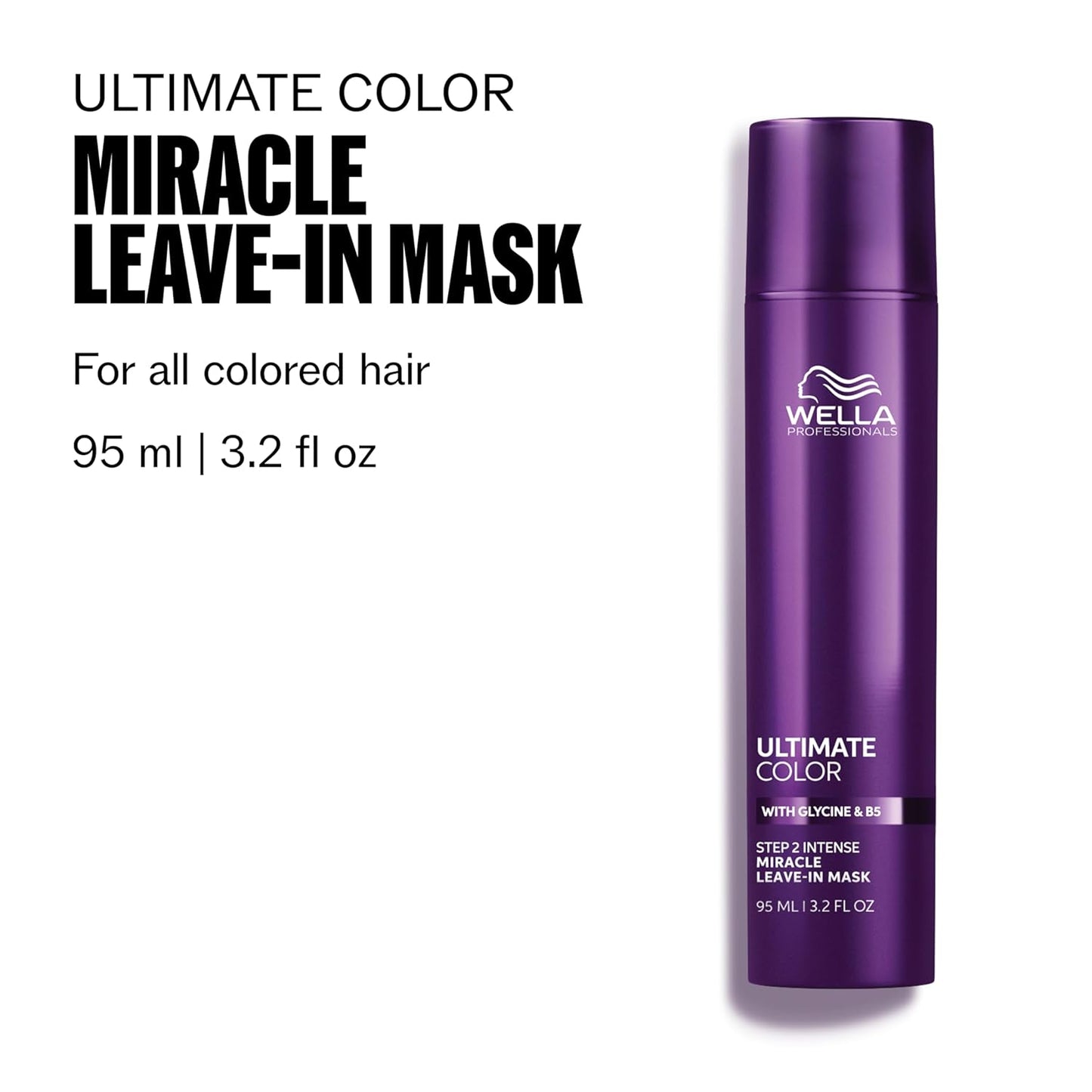 Wella Professionals Ultimate Color Miracle Leave-In Hair Mask - Moisturizing Anti-Breakage Formula | For All Color-Treated Hair