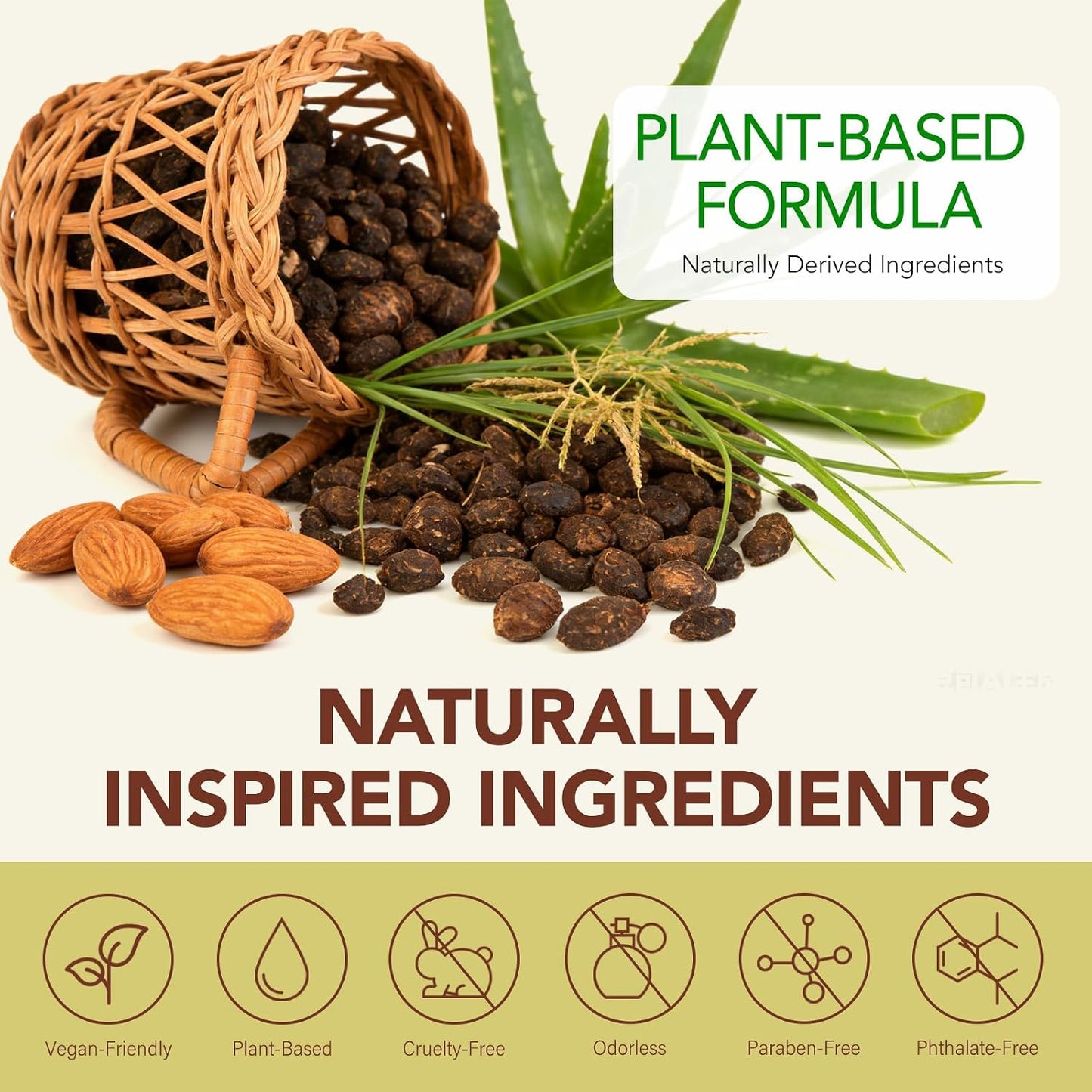 Cyperus Rotundus Oil - Natural Hair Growth Reducer for Face & Body | Hydrating & Pore-Minimizing, 60ML