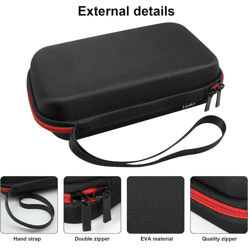 LinMei Hard Case for One Blade Trimmer, Travel Organizer Carrying Box for QP2520, QP2530, QP2620, QP2630 Face & Body Electric Trimmer Shaver