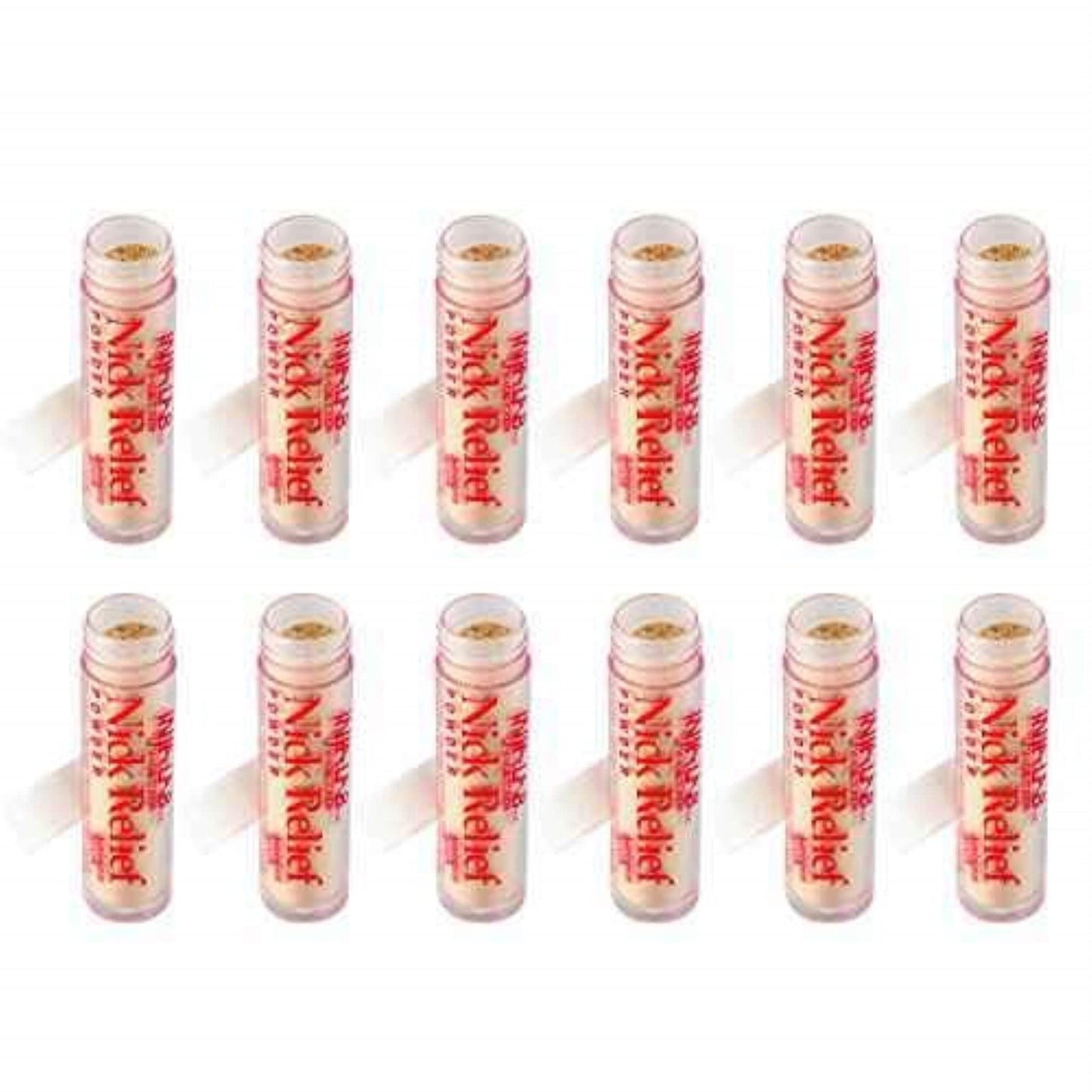 Infalab Nick Relief Styptic Powder, 12 Count