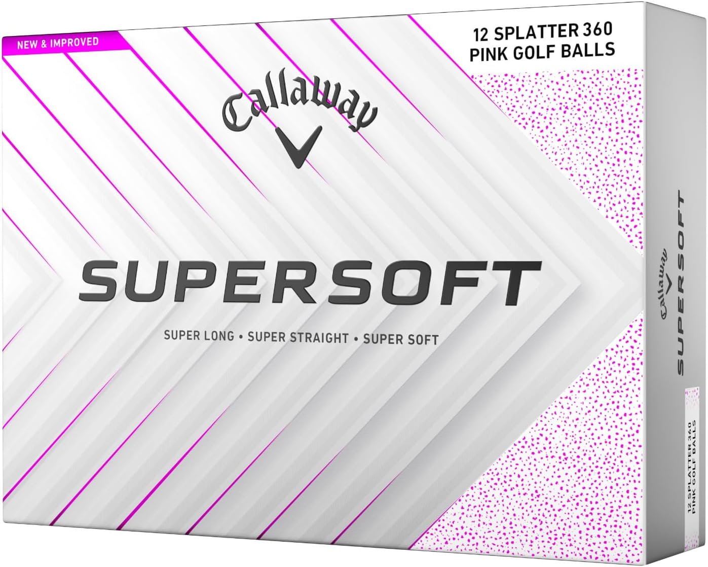 Callaway Golf Supersoft Golf Balls - Ultra-Soft Feel & Distance | 2025 Edition