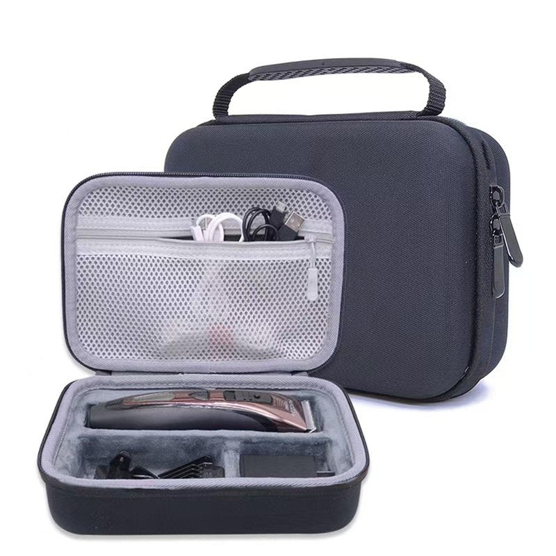 Safinein Travel Men's Electric Beard Trimmer Case Body Hair Groomer Shaver Organizer Pouch Fit for 7000/5000 Series, Series 3000/5000/70000/9000, Grooming Kits Storage Bag