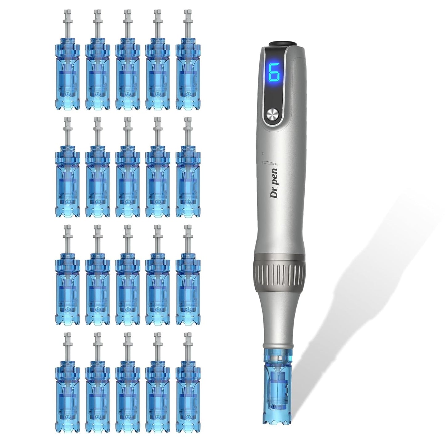 Microneedle Roller Pen - At-Home Microneedling Tool for Skin Care | 0.24MM Precision Needles