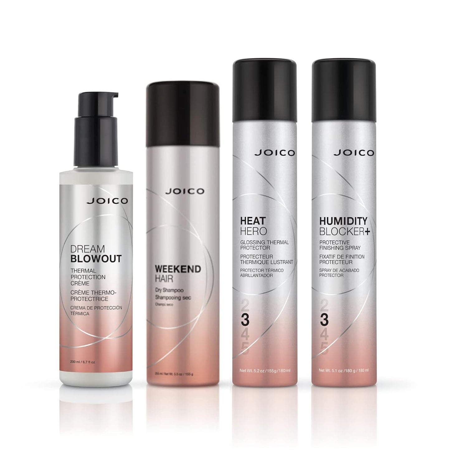Joico Heat Hero Glossing Thermal Protector - Protects Hair from Heat, Humidity & UV | Paraben & Sulfate Free