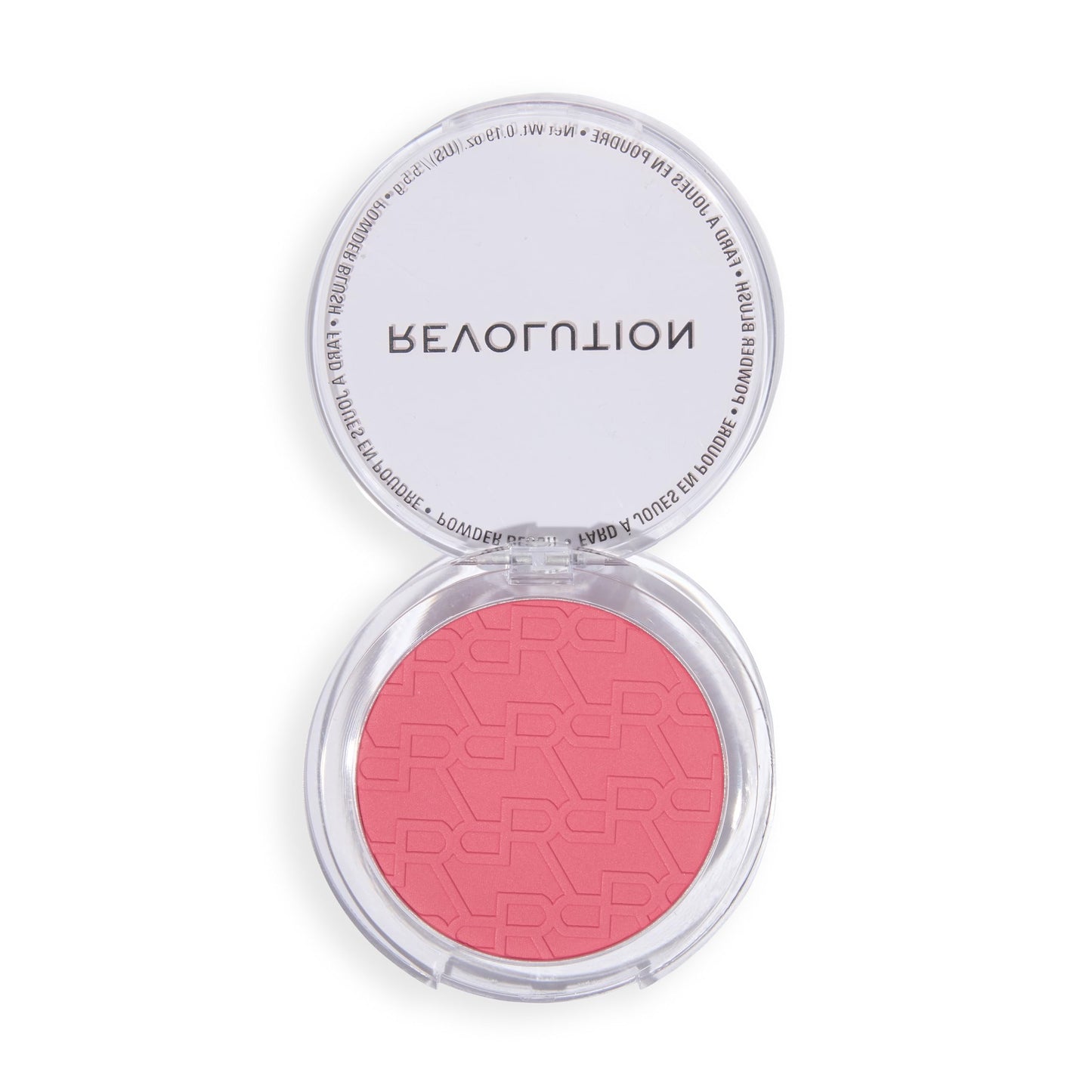 Revolution, Blusher Reloaded, Talc-Free Powder Blush with Matte Finish for Cheeks, Rich Pigment & Buildable, Vegan & Cruelty-Free, Pink Lady
