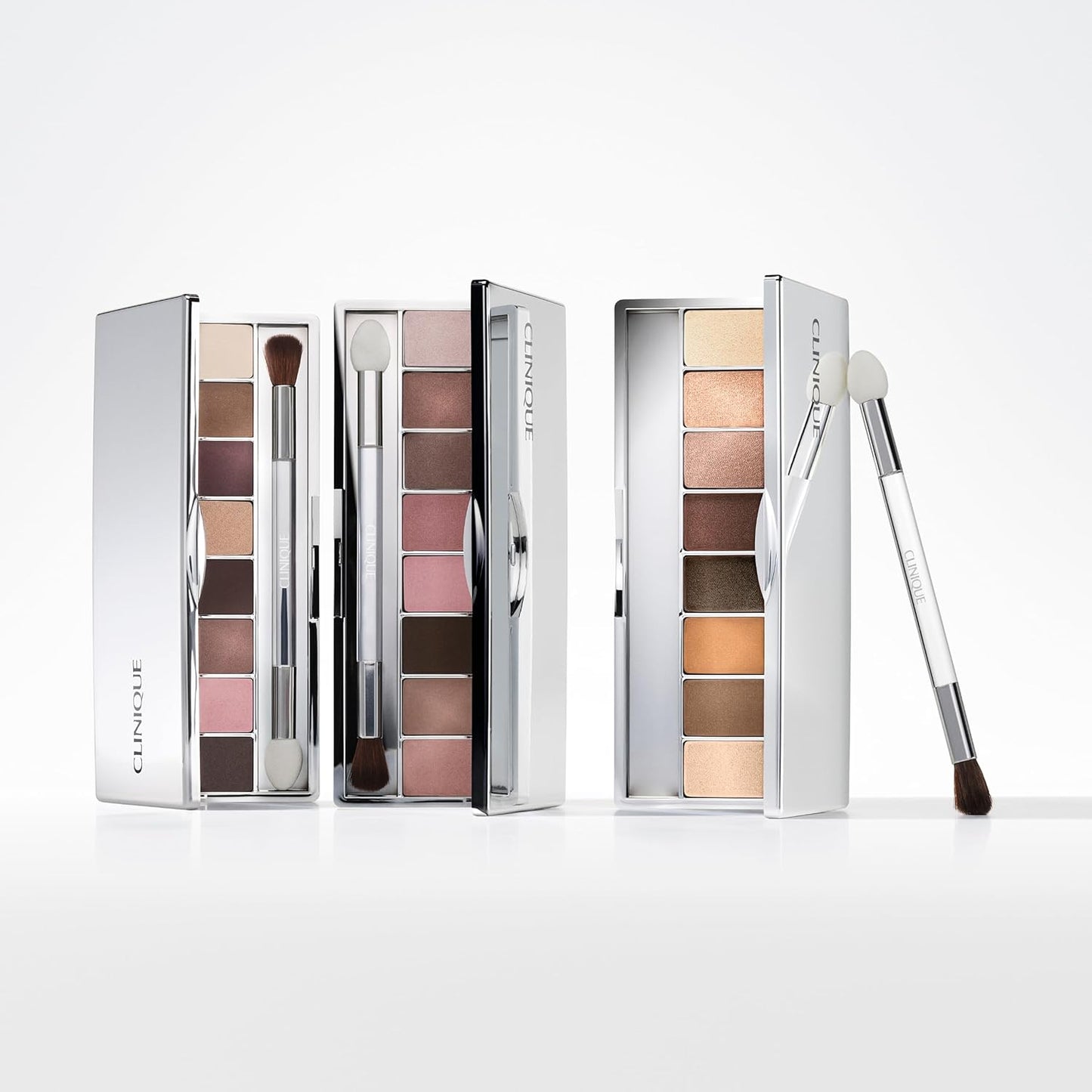 Clinique Eye Shadow Palette - 8 Silky Buildable Shades for Sensitive Eyes | Black Honey, Pink, Nude Honey
