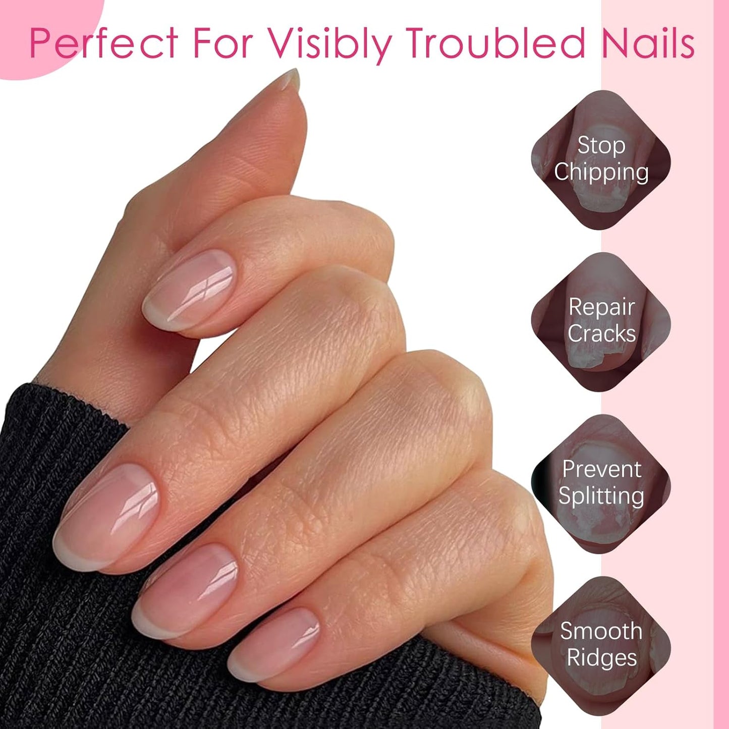 Nail Files and Buffers - Multi-Functional 14pcs Manicure Kit | 100/180 Grit Emery Boards for Natural Nail Care