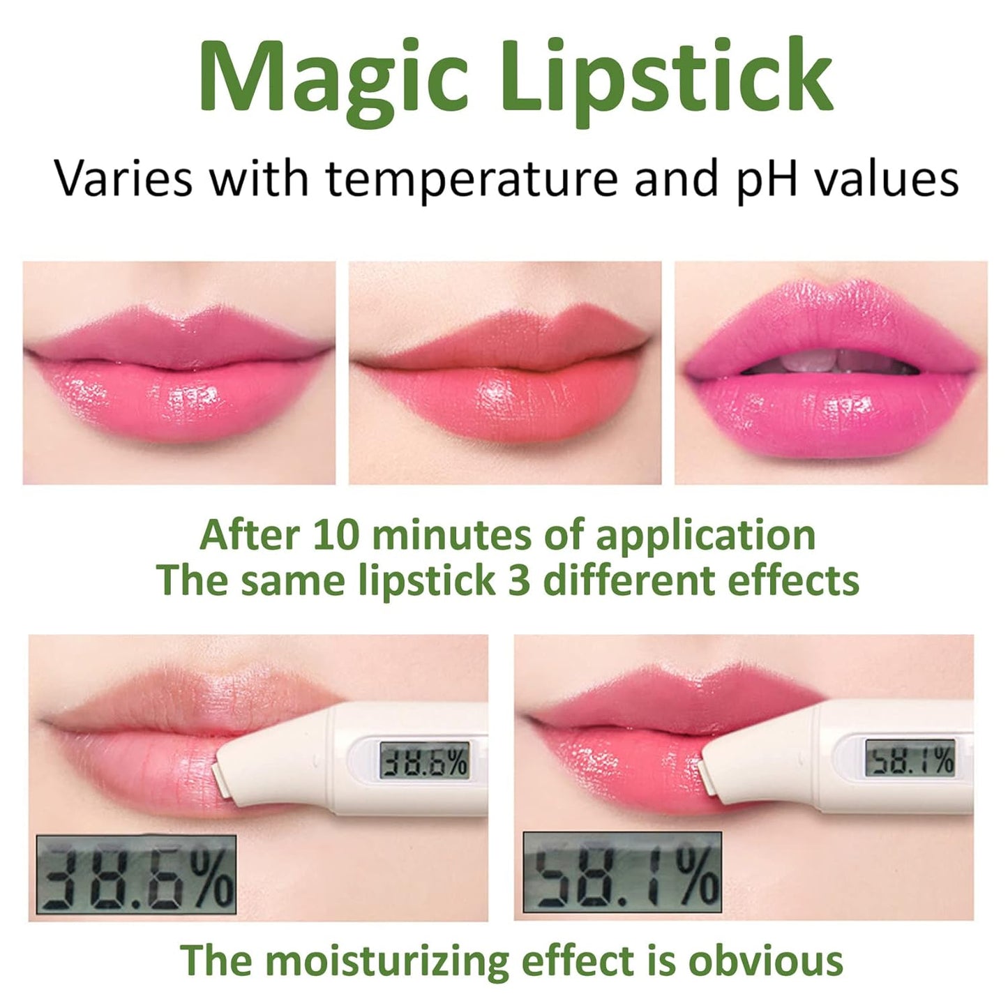 Aloe Jelly Lipstick - Long-Lasting Moisturizing Color-Changing Balm | Waterproof Matte Finish