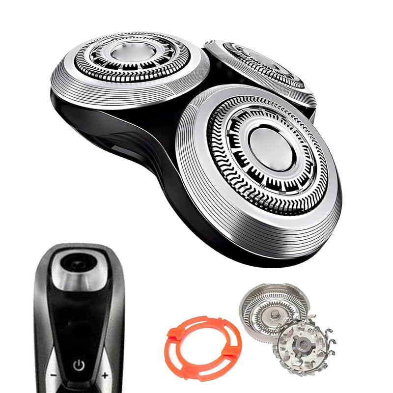 SH90/62 Blades Compatible with Philips Norelco Series 9000 Replacement Heads,Upgrade Sh90 Replacement Heads Shaver for Norelco Series 9000(S9xxx) Electric Razor Shaver,Double-Layer Blades red