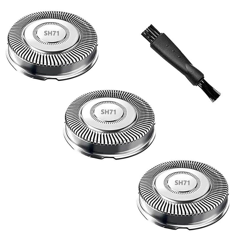 SH71 Replacement Blades for Philips Norelco Shaver Series 7000 and 5000,Upgraded SH71/52 Compatibility Double Blades for 7000 Series Replacement Heads