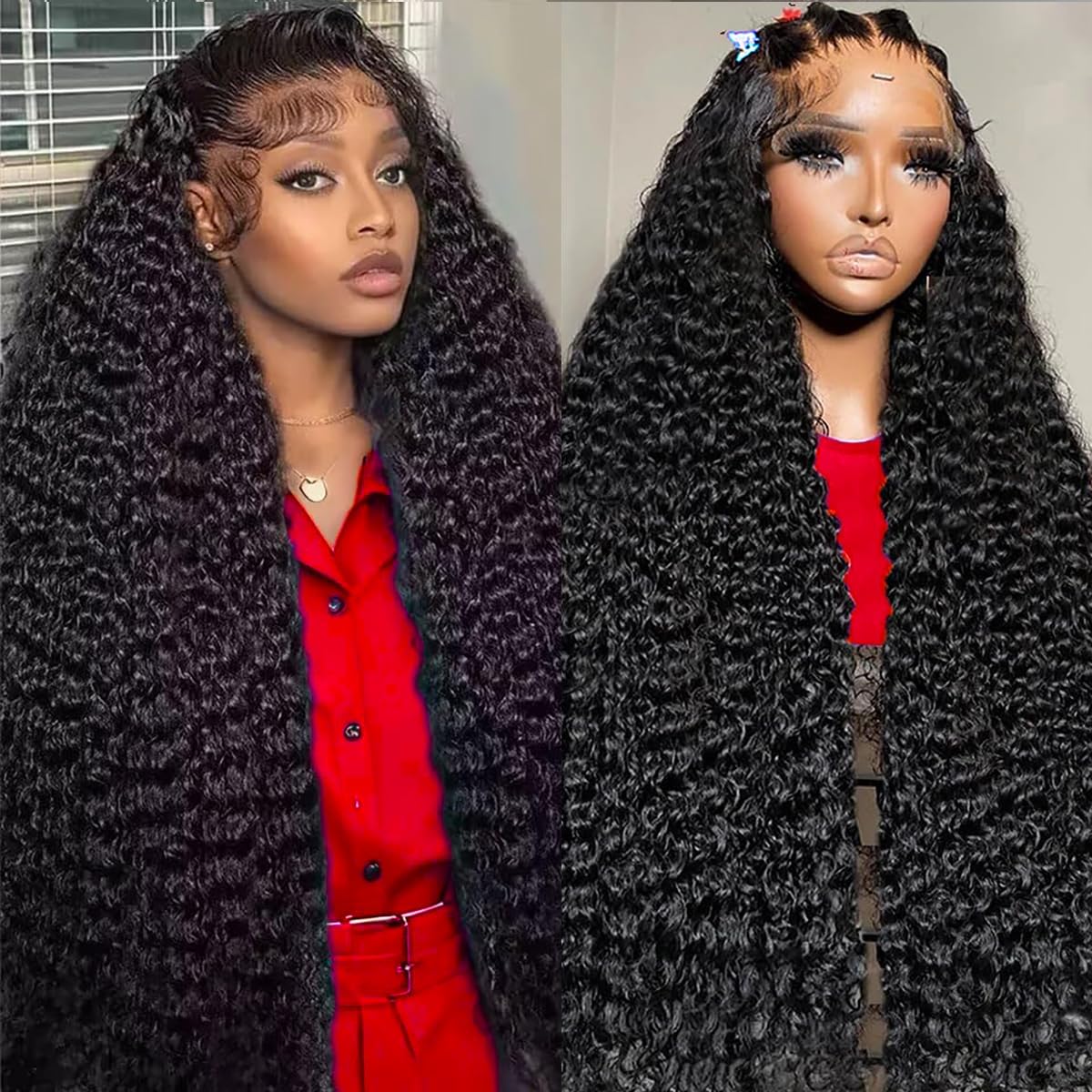 Deep Wave Bob Wig - 200 Density HD Lace Front Human Hair | Glueless Short Curly 12 Inch for Black Women