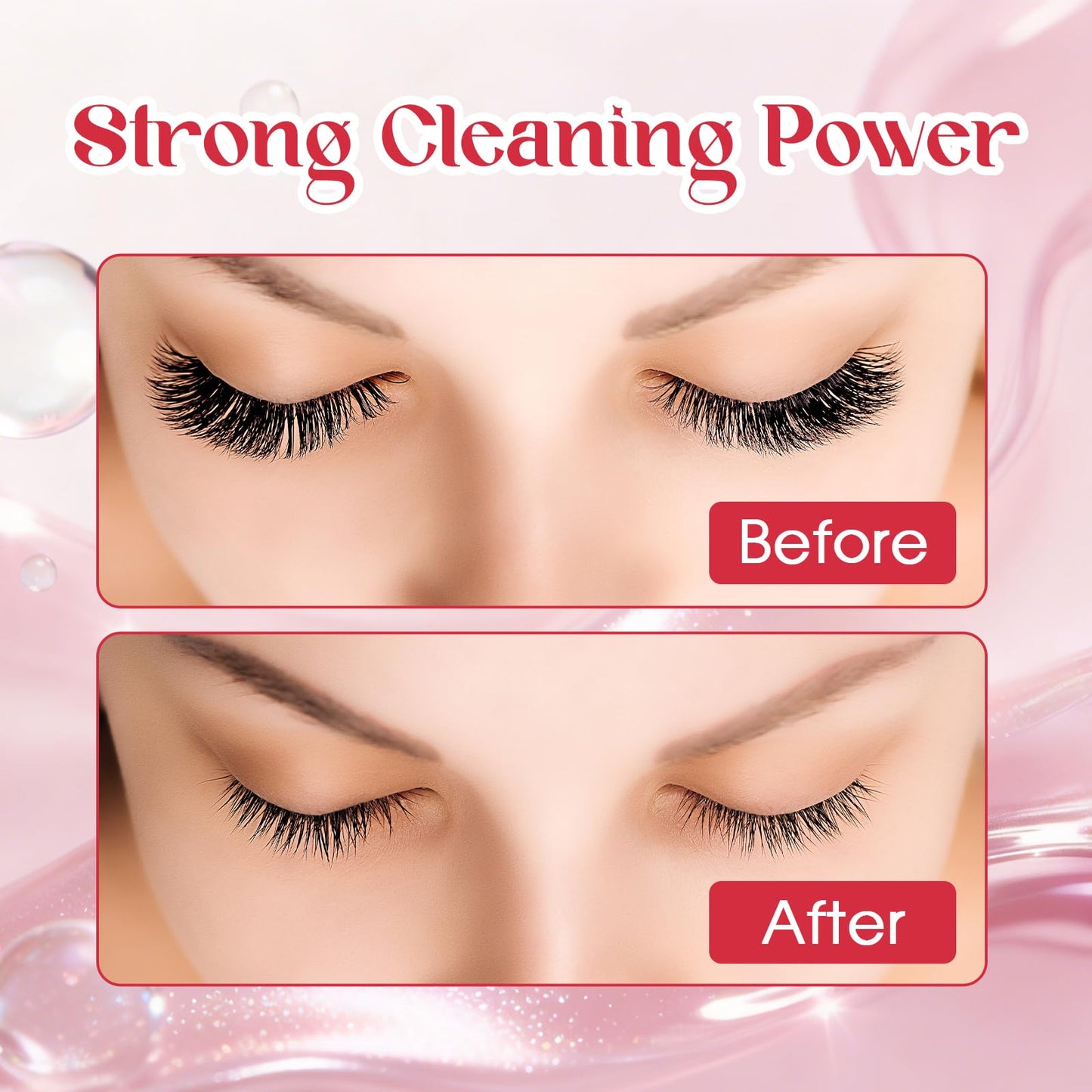 FADVAN Cream Lash Remover for Lash Extensions 10g Lash Glue Remover Low Irritation for Sensitive Skin Fast Dissolution Eyelash Adhesive Removal (Strawberry)