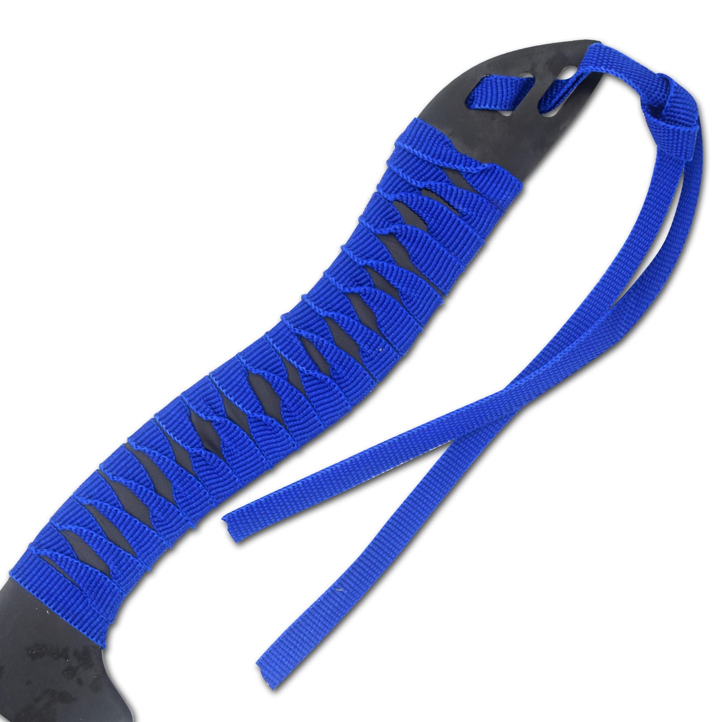 Snake Eye Tactical Dual Twin Ninja Sword with Dual Shoulder Sheath Each Blade (Blue)