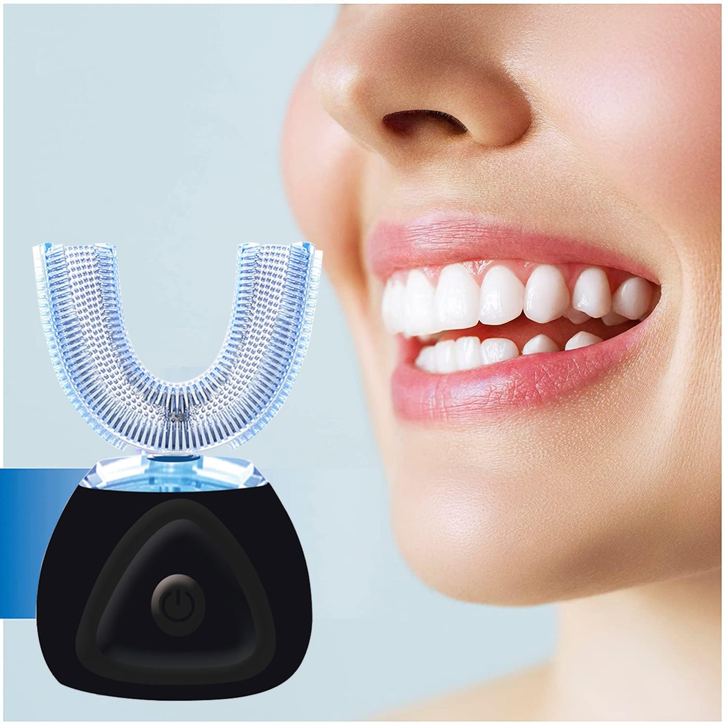 FULYA Auto Toothbrush for Adult with Teeth Whitening Mousse, Electric Toothbrushes for Adult, 360° Ultrasonic Toothbrushes Waterproof, Rechargeable Electric Tooth whitening Brush