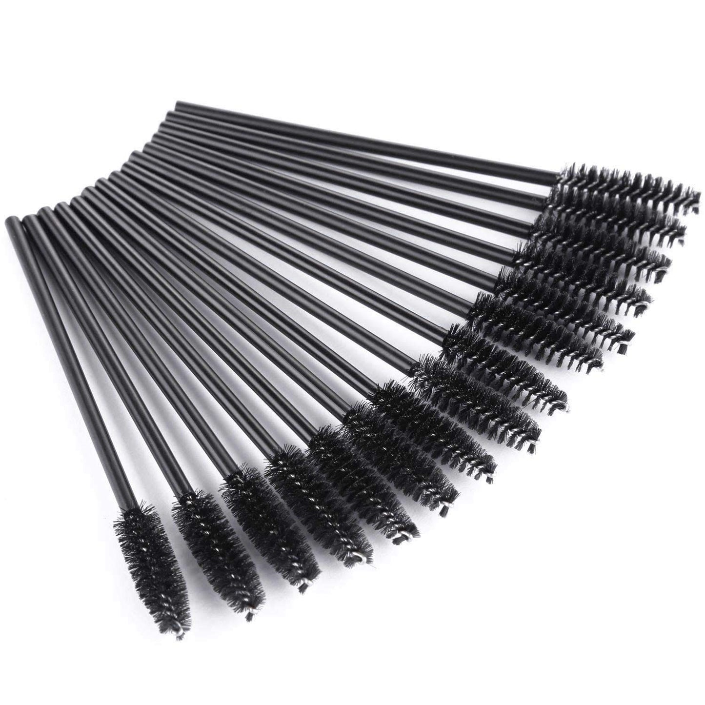 Disposable Mascara Wands - 300 Eyelash Brushes for Extensions, Eyebrows & Makeup | Crystal Tbestmax
