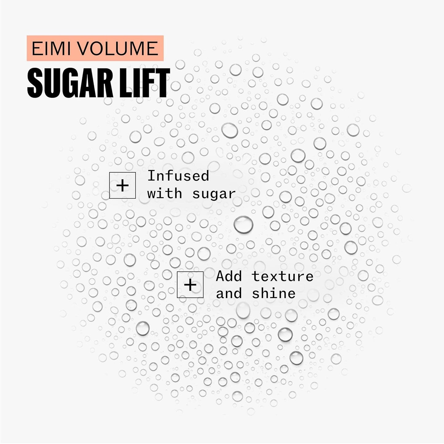 Wella Professionals EIMI Sugar Lift Spray - Volume & Texture Hair Spray | Strong Hold, Luminous Shine | 5.07 Fl Oz