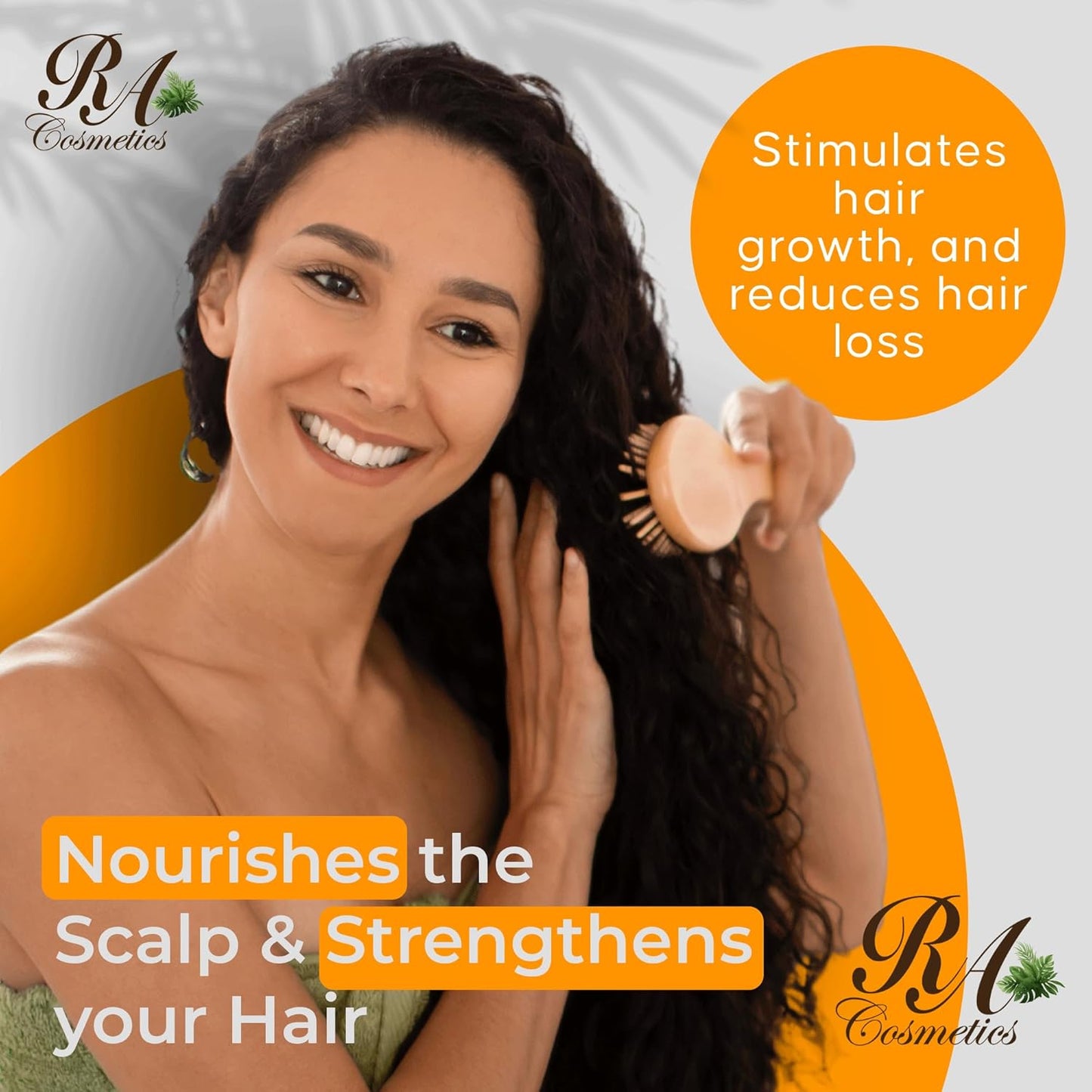 100% Natural Unrefined Batana Hair Oil - Healthy Hair Moisturizer | 16 oz | Strengthens & Nourishes Damaged Hair