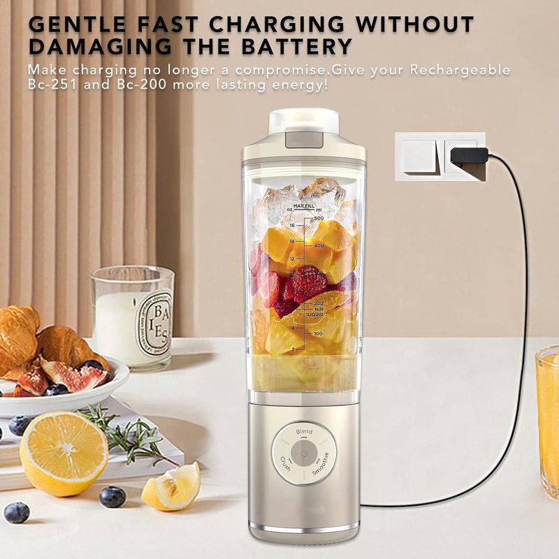 For Ninja Blast Max Portable Blender BC251, BC200, BC200GY, BC200LD, BC251LD Replacement Charging Cord Personal Smoothies Power Adapter
